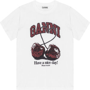 Basic Jersey Cherry Relaxed Tshirt