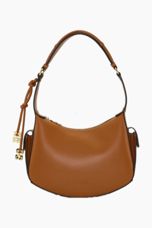 Ganni Shoulder Bag A5417 - Caramel Café - GANNI - Brun One Size