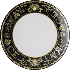 Plate 21cm, Virtus Gala Black, Versace